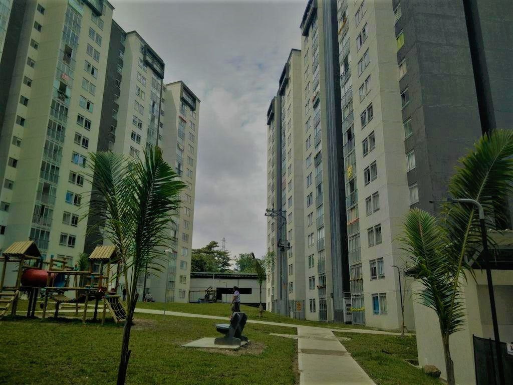área del parque infantil